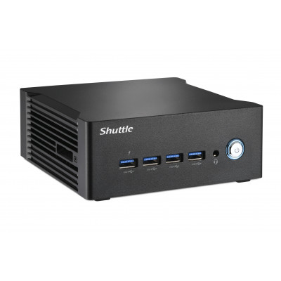 Shuttle Nano PC NA10H PC con dimensioni 1 l Nero 8845HS 3,8 GHz