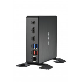 Shuttle Nano PC NC4010XAV2 Intel® Celeron® 7305 8 GB DDR4-SDRAM 250 GB SSD Mini PC Nero