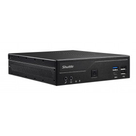 Shuttle DH610 barebone per PC stazione di lavoro PC con dimensioni 1,3 l Nero LGA 1700