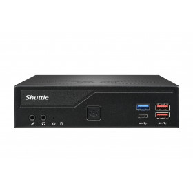 Shuttle DH770 barebone per PC stazione di lavoro 1.35L sized PC Nero Intel H770 LGA 1700