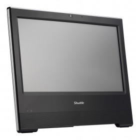 Shuttle XPC All In One PC POS X508 (black) Intel® Celeron® 5205U 39,6 cm (15.6") 1366 x 768 Pixel Touch screen PC All-in-one 4