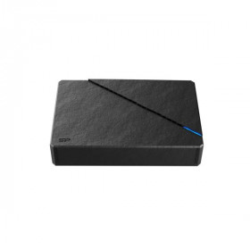 Silicon Power SP060TBEHDS07C3K Stream S07 portable HDD, 6 TB, 3.5", USB 3.2 gen 1, adapter EU, Led