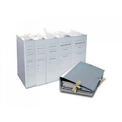 Cartella Faldone Archivio Con Legacci - Dorso 12 - 1 Pezzo