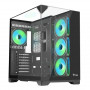 Case Gaming Dark Cave Pano - No Alimentatore - Argb Fan - Nero (Itgcadcpab)