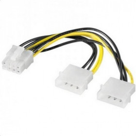 Cavo Prolunga Alimentazione Molex A 8 Pin Pci-E (E10058) Cavo Prolunga Alimentazione Molex A 8 Pin Pci-E (E10058)