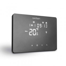 Cronotermostato Wifi Cablato Nero - Hometemp 127073 - Nero Cronotermostato Wifi Cablato Nero - Hometemp 127073 - Nero