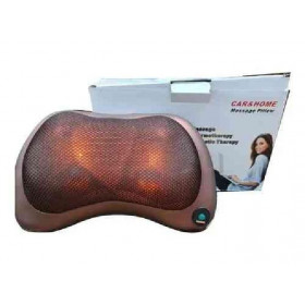 Cuscino Massaggiante Collo Schiena Spalla 4 Rulli Con Calore Per Auto, Casa, Ufficio (8028) Cuscino Massaggiante Collo Schiena Spalla 4 Rulli Con Calore Per Auto, Casa, Ufficio (8028)