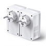 TP-Link TL-PA4010P KIT V5 adattatore di rete PowerLine 600 Mbit s Collegamento ethernet LAN Bianco 2 pz