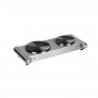 Fornello Elettrico Hobinox Duo Arfoel02 €“ 2 Piastre Diametro 18.8/15.5Cm - 1500+1000W