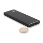 Ewent EW7023 contenitore di unità di archiviazione Box esterno SSD Nero M.2