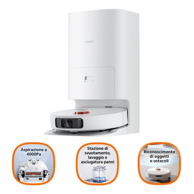 Robot Aspirapolvere X10 Plus Robot Vacuum Cleaner Combo White (Bhr6363Eu)