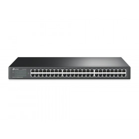Switch Rete 48 Porte 10/100 Tl-Sf1048 TP-Link TL-SF1048 Non gestito Fast Ethernet (10 100) 1U Nero