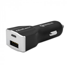 Qoltec Car charger | Qualcomm QuickCharge 3.0 | 12-24V | 3A | USB