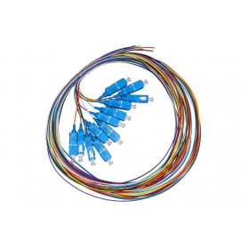 Set 12 Cavi Pigtail Fibra Ottica Colorati Connettori Sc Singlemode Simplex Mt 2 (Lksc12Pts) Set 12 Cavi Pigtail Fibra Ottica Colorati Connettori Sc Singlemode Simplex Mt 2 (Lksc12Pts)