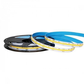 Striscia Led Vt-512 1000Lm/Mt 24V Cob Strip 5Mt 12W/Mt Bianco Caldo 3000K (2649) Striscia Led Vt-512 1000Lm/Mt 24V Cob Strip 5Mt 12W/Mt Bianco Caldo 3000K (2649)