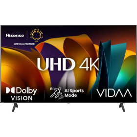 Tv Led 43" 43A69N Ultra Hd 4K Smart Tv Wifi Dvb-T2 Hisense 43A69N TV 109,2 cm (43") 4K Ultra HD Smart TV Wi-Fi Nero 200 cd m²
